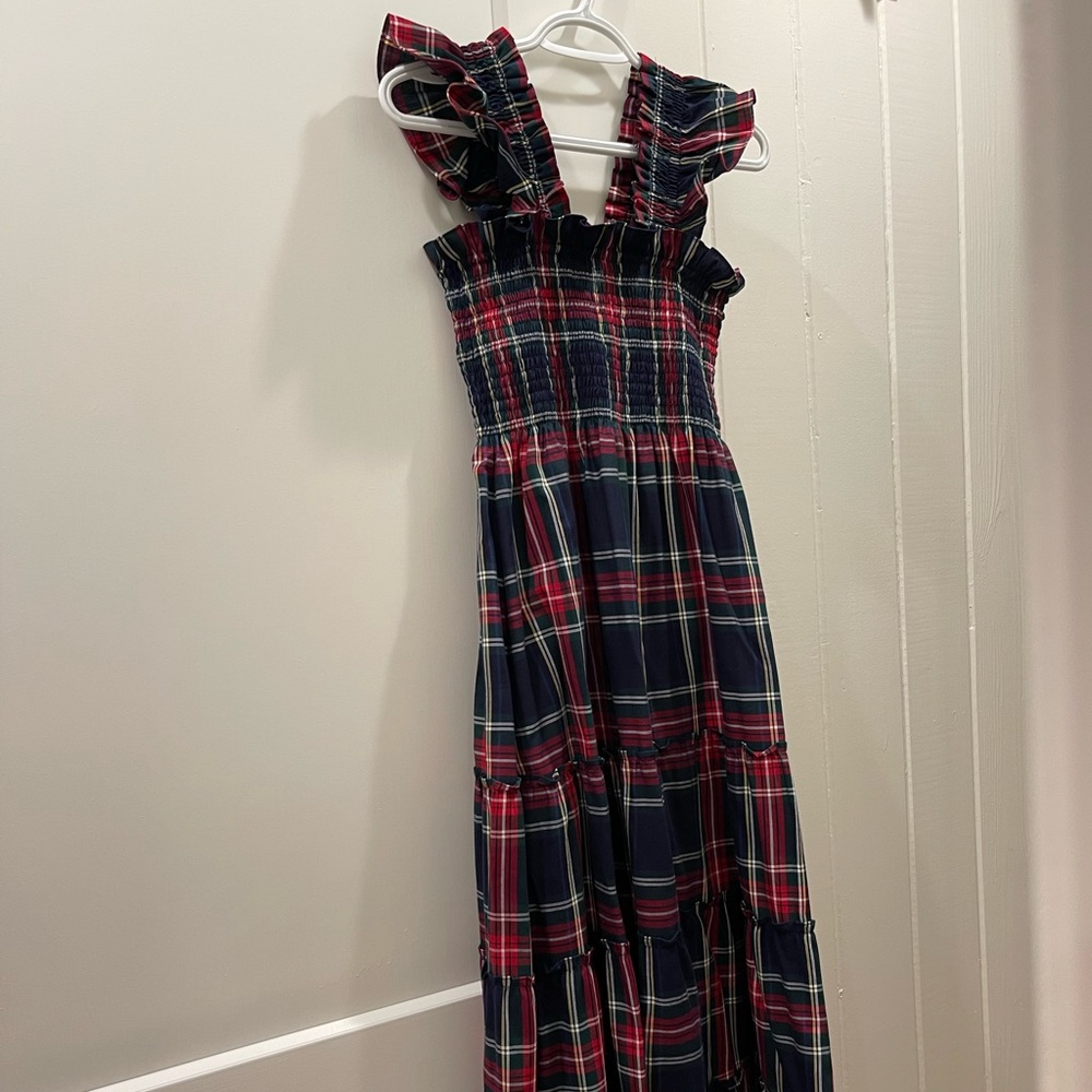Hill House Home Ellie Nap Dress - Navy Tartan